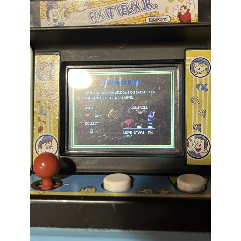Fix It Felix Jr Mini Arcade Game Disney Wreck it Ralph Electronic.  Works